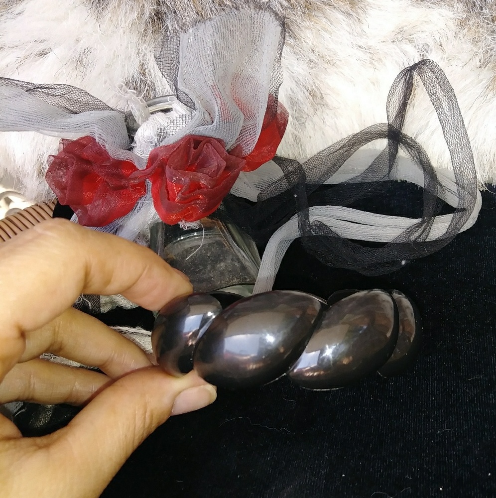 🚫Sold🚫Black Bangle Bracelet